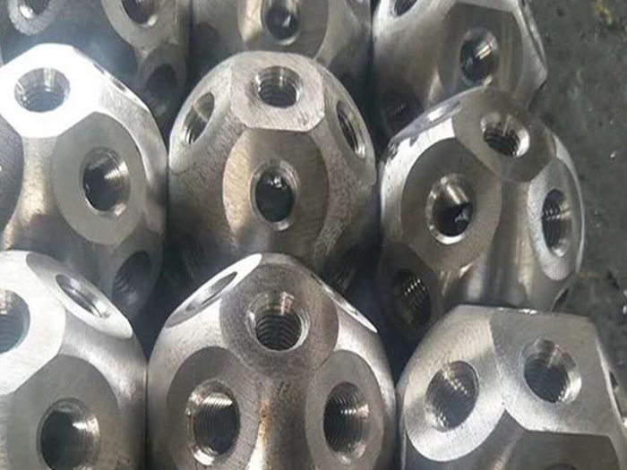 随州螺栓球网架杆件制作